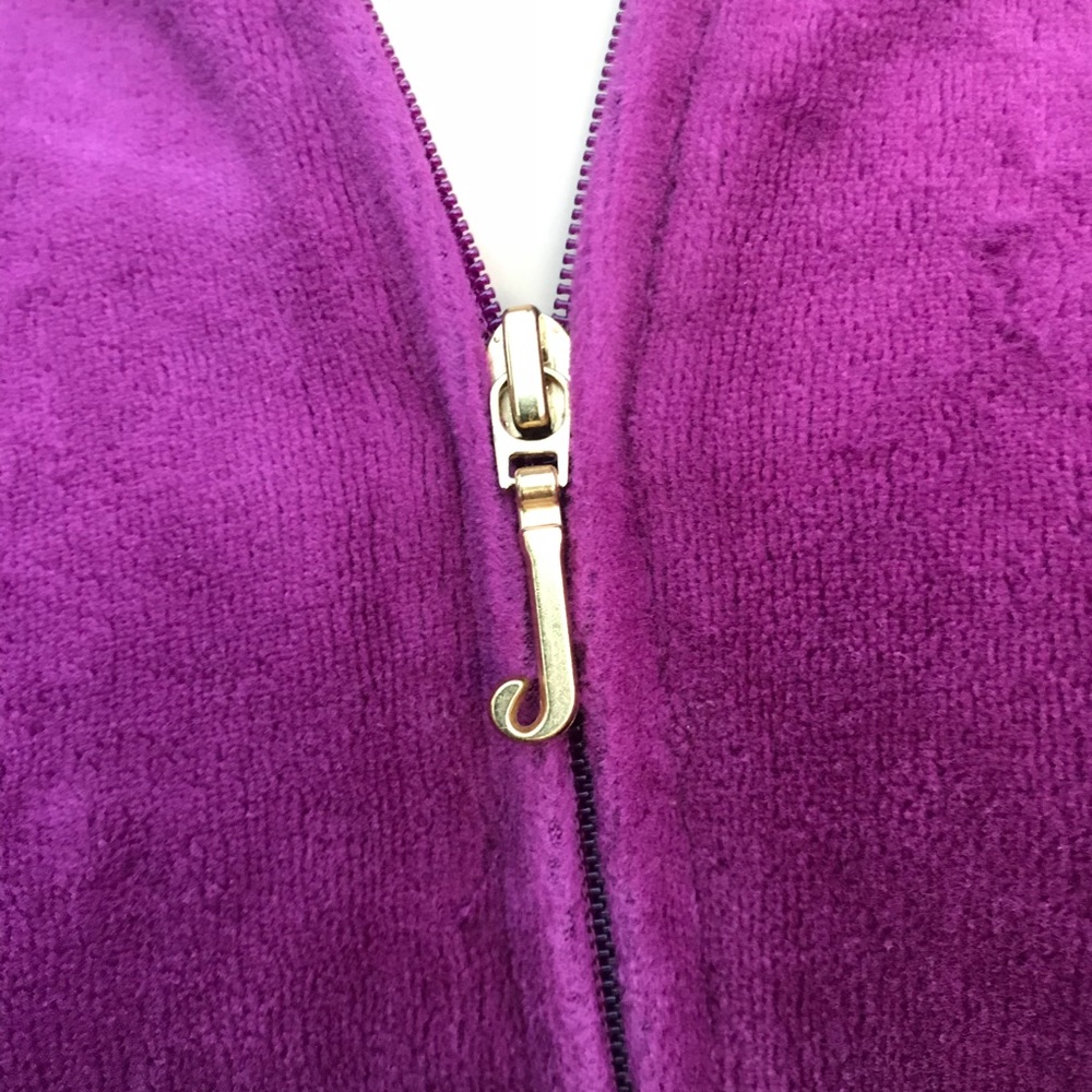 🤚SOLD✋Vintage Juicy Couture Sweatshirt Logo Sz S - Picture 7 of 8